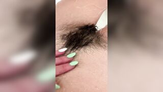 Hairy Pussy: my pussy hairs have gotten so long #4