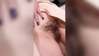 Hairy Pussy: Hairy and no plans to shave #4