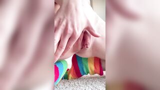 Big Clit: do you like my socks? #4