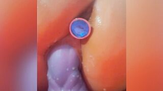 Lips that Grip: Plugged my oily ass to ride my fav Bad Dragon♥️♥️ #3