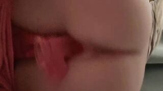 Lips that Grip: Love pushing out my dildo with my pussy power #3