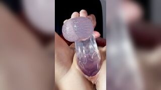 Lips that Grip: UPS man delivered a new cock today. It tickled so good. ♥️♥️♥️♥️ #2