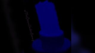 Lips that Grip: Glow in the dark Dildo so you can watch my lips in silhouette, just for something a little different. #2